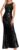Glitter Formal Dresses Long Evening Gowns Bodycon Mermaid Sparkly Sequin Boat Neck Cocktail Party Dress