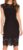 MEROKEETY Women’s Sleeveless Lace Floral Elegant Cocktail Dress Crew Neck Knee Length for Party