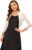 Allegra K Women’s 3/4 Sleeve Sheer Mesh Shrug Open Front Cropped Bolero Cardigan