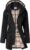 SaphiRose Women’s Long Hooded Rain Jacket Outdoor Raincoat Windbreaker