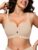 COCOMARTS Jelly Bras for Women No Underwire Seamless Push Up Bra Full Support Comfort Bralettes Wireless Plunge Everyday Bra