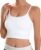 ECOPARTY Wirefree Padded Yoga Sports Bra for Women – Moisture Wicking Quick Dry Workout Crop Tank Camisole