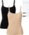 iMucci Camisole Tops for Women Nude Tank Top Double Lined Scoop Neck Spaghetti Strap Tank Top with Adjustable Clear Straps