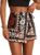 SweatyRocks Women’s Boho Mini Skirts Floral Shorts Tie Side Wrap Elastic Waist Summer Skorts Beach Vacation Outfits