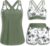 Daci Women 3 Piece Tankini Swimsuits – Tummy Control Tank Top with Bra Modest Bathing Suit with Pockets Boyshorts Bottom 2026