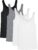 Hanes Women’s Originals Ribbed Tank Pack, Soft Cotton Rib Tank Tops for Women, 4-Pack