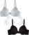 Fruit of the Loom Women’s Smooth Cotton T-Shirt Bra – Ultra-Soft, Flexible, and Invisible Under Tees