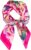 Satin Bandana Headscarf for Women Silky Hair Scarves for Fashion Lightweight