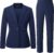 Women’s 2 Piece Suit One Button Dressy Blazer Pants Suit Set Business Casual Outfits