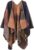 Women’s Shawl Wraps Open Front Poncho Cape Oversized Sweaters Casual Cardigan Shawls for Fall Winter