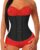 YIANNA Women’s Underbust Latex Sport Girdle Waist Trainer Corsets Hourglass Body Shaper