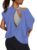 Women Open Back Workout Shirts Short Sleeve Tops Casual Yoga Y2k Athletic Gym Running Crop Tees