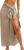 Eicolorte Beach Sarong Pareo Womens Semi-Sheer Swimwear Cover Ups Short Skirt with Tassels
