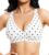 Jelly Wireless Bra Deep V Push Up Seamless T-Shirt Comfortable Plunge No Underwire Bras with Adjustable Straps Everyday Bras