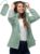33,000ft Women’s Rain Jacket Waterproof Lightweight Packable Raincoat with Hood for Golf Hiking Travel Windbreaker