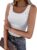 ANRABESS Womens Sleeveless Scoop Neck Tank Top Ribbed Fitted Summer Basic Slim Cute Tops 2026