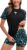 Halcurt Women’s Built in Bra Rash Guard UPF 50 Two Piece Swimsuit Shirt and Board Shorts