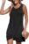 CUPSHE Women’s Sleeveless Swimsuit Coverup Waffle Knit Swimwear Beach Cover Ups Twisted Mini Dress