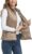 LONGKING 2025 Upgraded, Women’s Outwear Vest With One Inner Pocket – Stand Collar Lightweight Zip Quilted Vest for Women