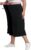 Cheapestbuy Women’s Plus Size Wide Leg Capris Summer Palazzo Lounge Cropped Pants Casual Flowy Capri Pants with Pockets