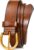 WOLFANT Womens Casual leather Jean Belt,1.1″ Ladies Belt with Gold Buckle,100% Italian Full Grain Real Solid Leather