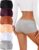 ALL OF ME Cotton Underwear for Women Boyshort Panties Full Coverage Boxer Briefs Stretch Boy Short Undies 6 Pack