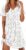 Ekouaer Nightgowns for Women Cotton Night Gowns Pleated Nightshirts Henley V Neck Sleepshirts Short Sleeve Sleepwear