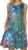 elescat Women’s Summer Dresses 2026 Beach Casual Sleeveless Floral Print Tank Loose Sundress with Pocket