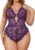 Avidlove Women Plus Size Lingerie Lace Teddy Deep V Lingerie Bodysuit One Piece Babydoll 14-22 Plus