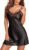 Ekouaer Sleepwear Sexy Lingerie Nightgown Lace Chemise Satin Slip Silk Negligee Nightie Bridal Babydoll for Women