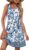 OFEEFAN Summer Dresses for Women Casual Sundress with Pocket Beach Cover Up Swimsuit