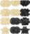 Pasties Rave Pack Nipple Covers Stickers for Women Disposable Sticky Breast Petals – 12 Pairs