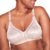 Bali Women’s Wireless Lace Bra, Double Support Lace Bras for Women, Stay-in-Place Straps, Full Coverage, Comfortable