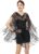 BABEYOND 1920s Shawl Wraps Long Fringed Evening Cape Sequin Beaded Party Shawl